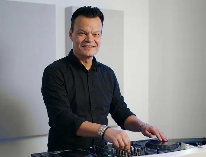 Foto van DJ Johan